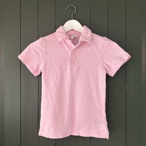 Janie and Jack Light Pink Polo Shirt